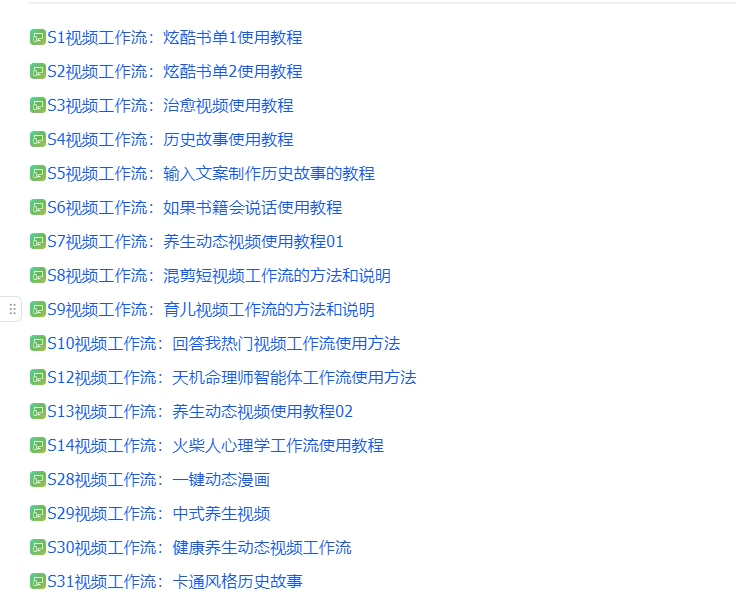 图片[3]-专注音乐模板设计8年付费购买的内容！Coze工作流成品，可直接复制到空间，直接用+coze扣子教程生成视频等 飞书文档-专注音乐模板设计8年唐宝音乐模板