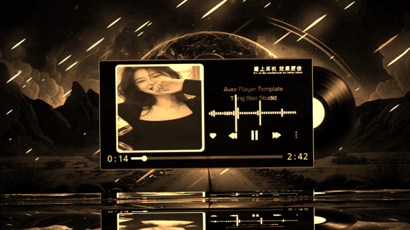 Avee Music Player 精品可视化音乐模板8套2026019-专注音乐模板设计8年唐宝音乐模板