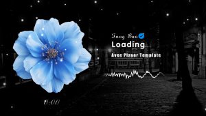 Avee Music Player 可视化音乐模板2026004-专注音乐模板设计8年唐宝音乐模板