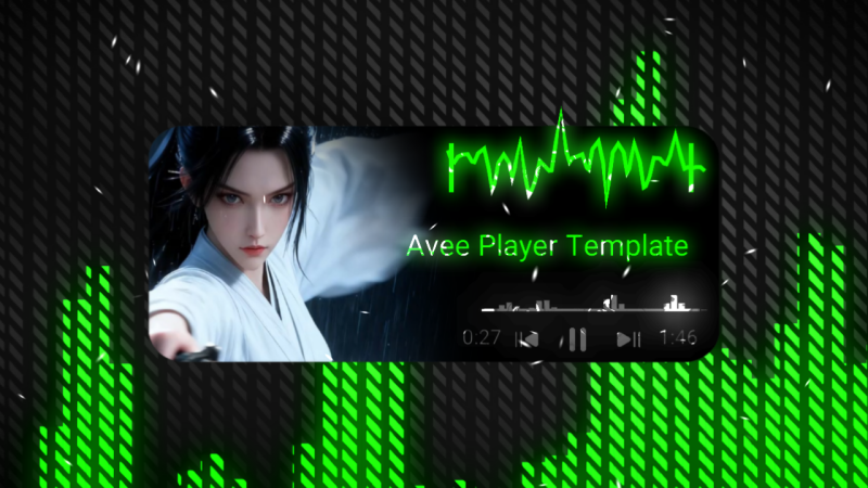 Avee Music Player 精品可视化音乐模板6套2026020-专注音乐模板设计8年唐宝音乐模板