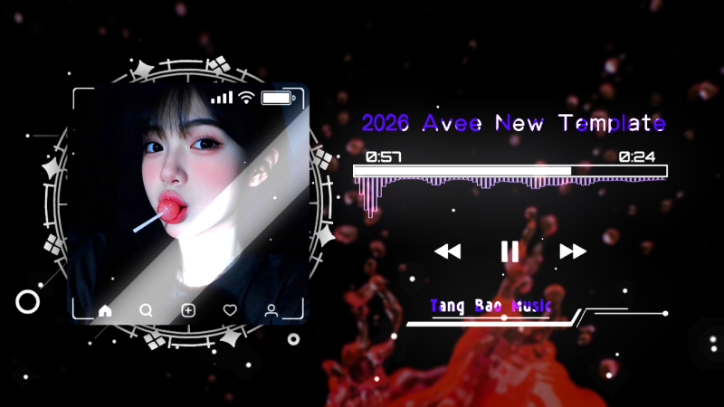 Avee Music Player 精品可视化音乐模板15套2026017-专注音乐模板设计8年唐宝音乐模板