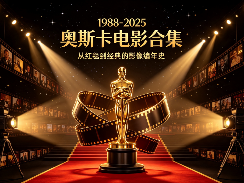 1988-2025奥斯卡电影合集 生成一张高清图片-专注音乐模板设计8年唐宝音乐模板