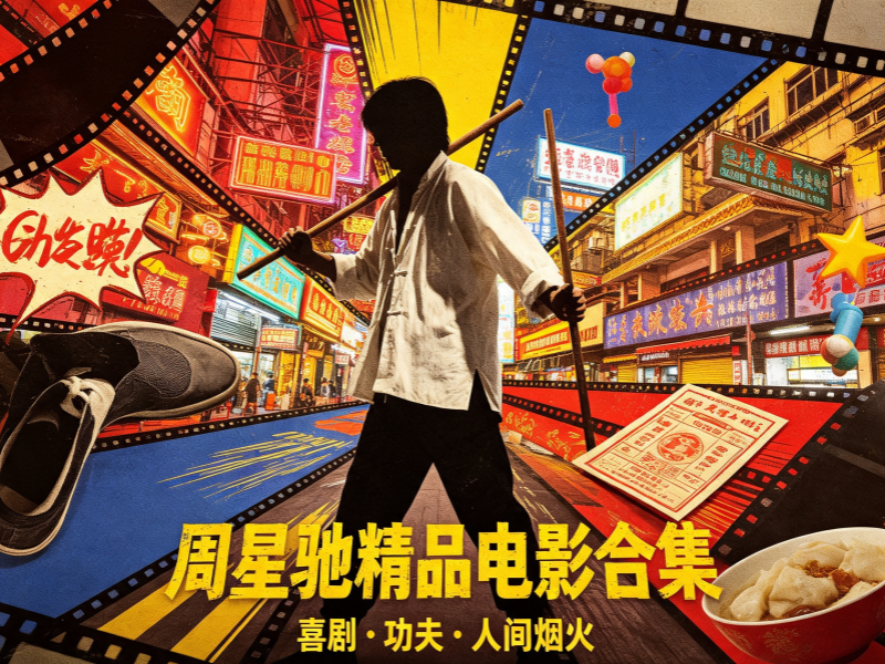 周星驰精品电影合集-专注音乐模板设计8年唐宝音乐模板